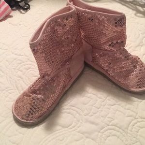 Sparkle Pink Boots for Toddler